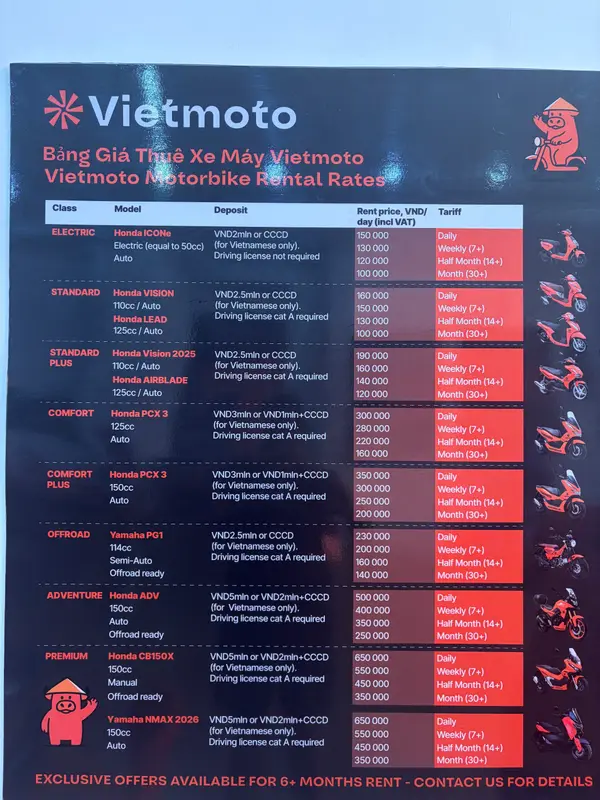 VIETMOTO Motorbike Rental, photo 6